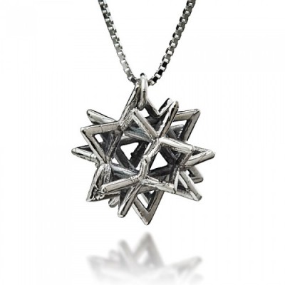 Secret Of Merkabah Kabbalah Necklace